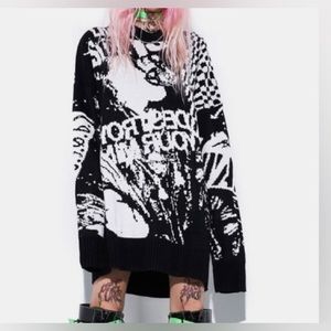 Current Mood Oversized Knit Sweater